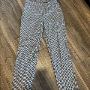 Black and White Checkered Pants
